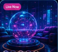 Cyber lounge voice room preview